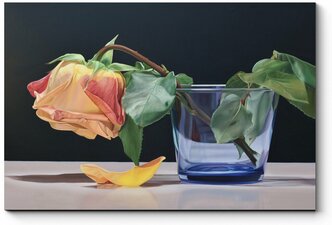 Модульная картина Чайная роза 60x40
