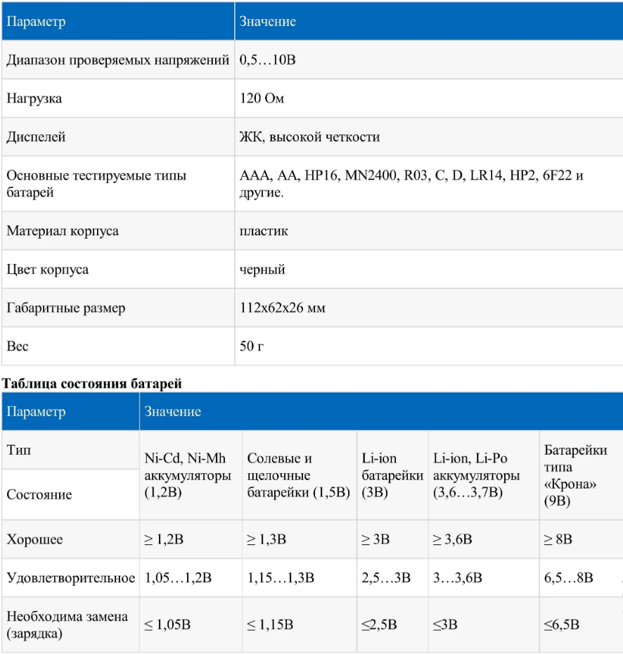 Цифровой тестер ёмкости BT168 для батареек - фотография № 5