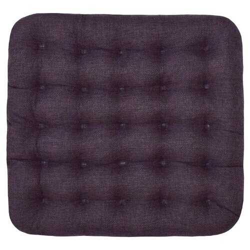 фото Подушка на стул "уют крафт" фиолетовый smart textile