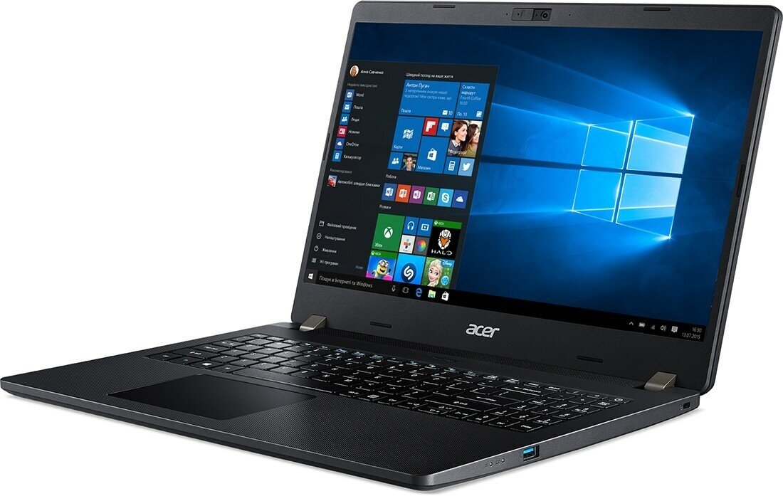 Ноутбук Acer TravelMate P2 P215-52-32WA (15.60 TN (LED)/ Core i3 10110U 2100MHz/ 4096Mb/ SSD / Intel UHD Graphics 64Mb) Без ОС [NX.VLLER.00M] - фото №2