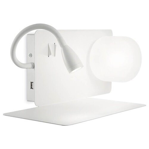фото Бра ideal lux book-1 ap2 bianco