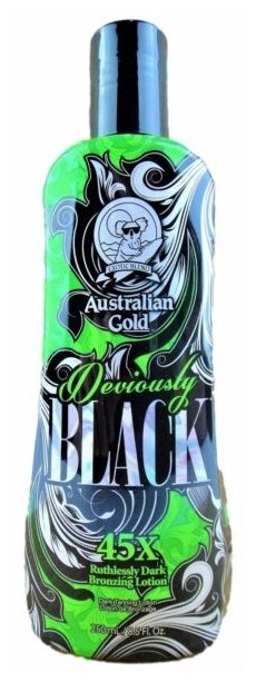 Лосьон для загара Australian Gold Deviously Black, 250 мл