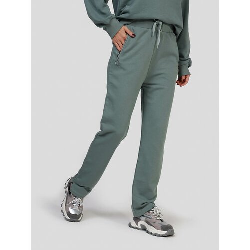 Брюки спортивные VITACCI, размер 44-46, зеленый брюки тягина татьяна размер 44 красный зеленый