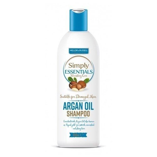Mellor & Russell шампунь Simply Essentials Argan Oil с питательной формулой с маслом арганы, 400 мл