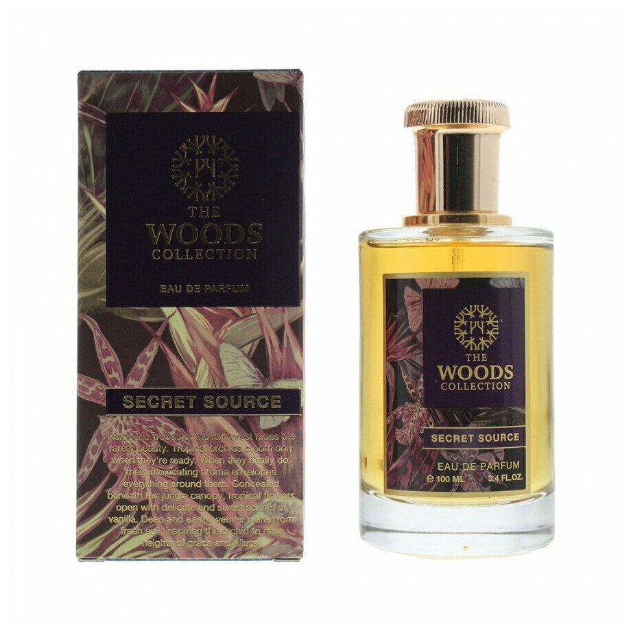The Woods Collection, Secret Source, 100 мл, парфюмерная вода женская
