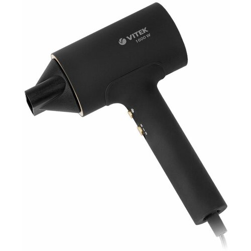 Фен Vitek VT-1305 MC черныйрозовое золото 199000₽
