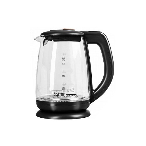 фото Чайник redmond skykettle g233s, черный/прозрачный