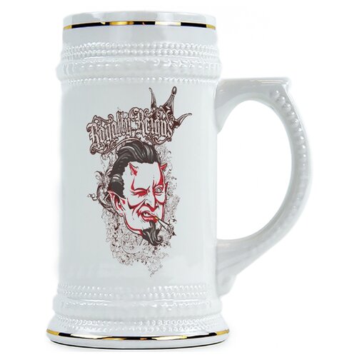 фото Пивная кружка мужчина-дьявол drabs