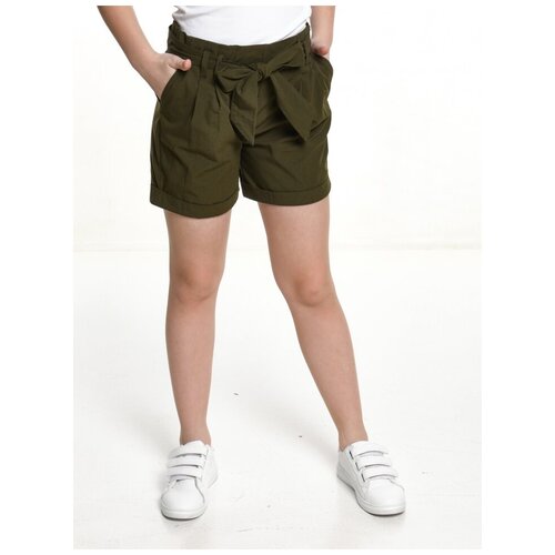 фото Шорты для девочек mini maxi, модель 4685, цвет хаки, размер 122