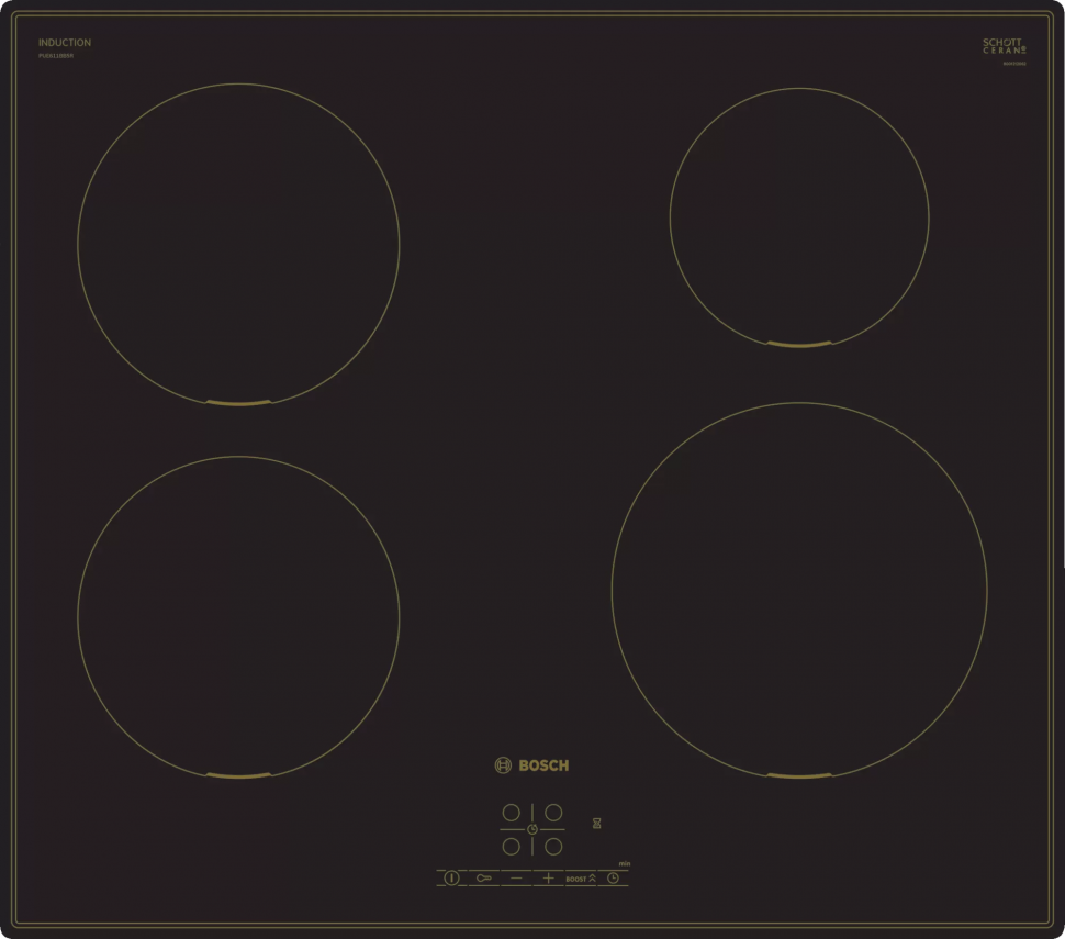 Индукционная варочная панель Bosch PUE611BB5E