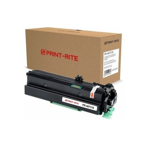 Тонер-картридж Print-Rite TFR735BPRJ 407318 черный (12000стр.) для Ricoh Aficio SP 4510DN/SP 4510SF лазерный картридж булат s line sp4500he 407318 для ricoh aficio sp 3600 чёрный 12000 стр