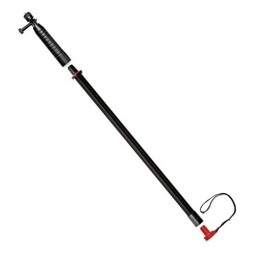 Монопод для селфи Joby Action Grip & Pole, черный/красный