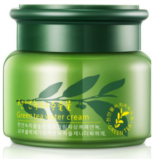 Rorec Green Tea Water Cream Крем для лица увлажняющий с зеленым чаем, 50 мл