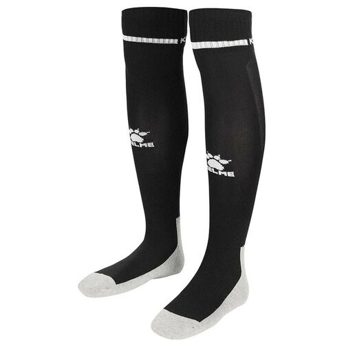 Гетры футбольные KELME Football socks 8101WZ3001-003, р.32-36 нейлон, хлопок, спандекс черный