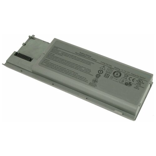 Аккумуляторная батарея для ноутбука Dell Latitude D620, D630 56Wh аккумулятор для dell latitude d620 d630 kd491 kd494 hx345