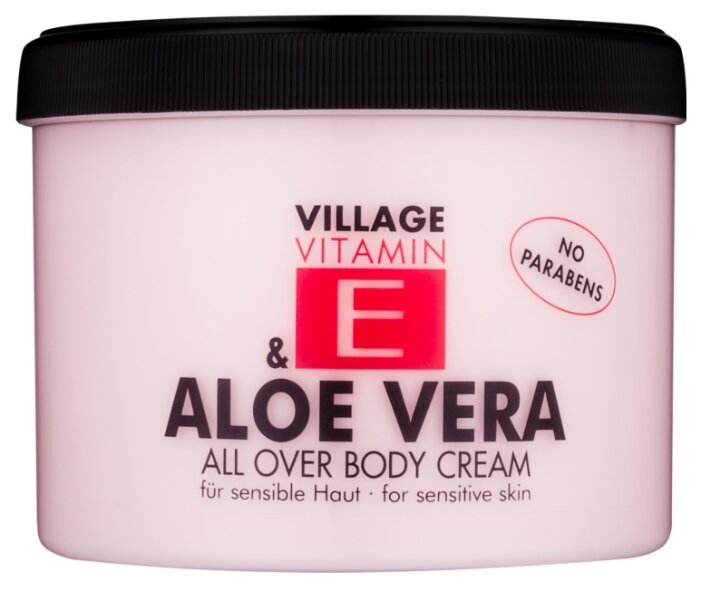 Крем для тела Village Vitamin E & Aloe Vera