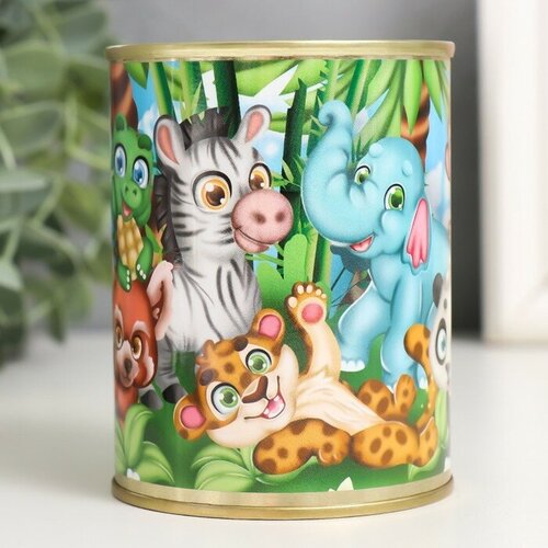MARU Копилка-банка металл Зоопарк 326₽