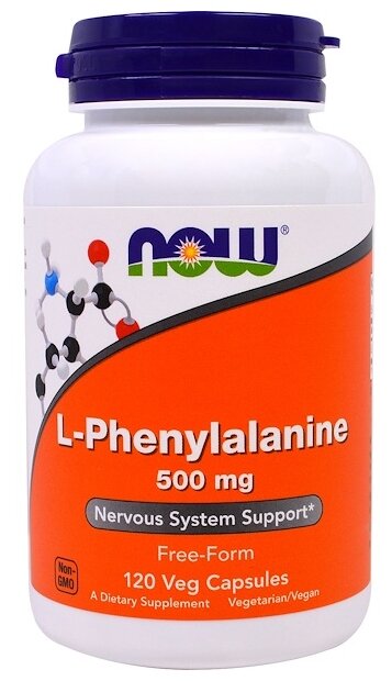 L-Phenylalanine 500 мг 120 капсул