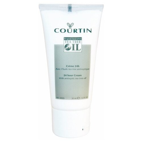 Courtin 24-h cream With antiseptic tea tree oil Крем антисептический с маслом чайного дерева, 50 мл