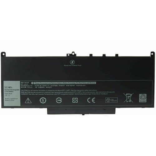 Аккумулятор для ноутбука Amperin для Dell Latitude 12 E7270 E7470 ( J60J5) 7,6V 55Wh аккумулятор для ноутбука amperin для dell latitude 12 e7270 e7470 j60j5 7 6v 55wh