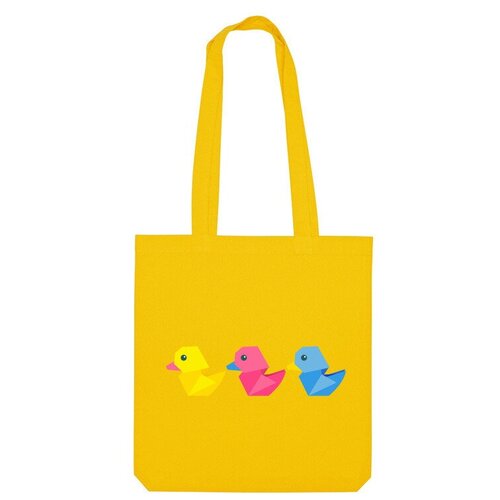 фото Сумка шоппер us basic, желтый