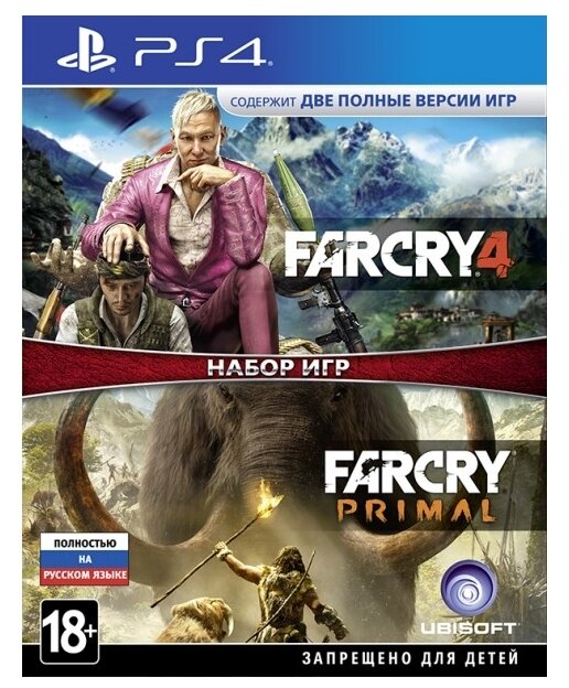 Комплект из 2-х игр: "Far Cry 4" + "Far Cry Primal" (PS4)