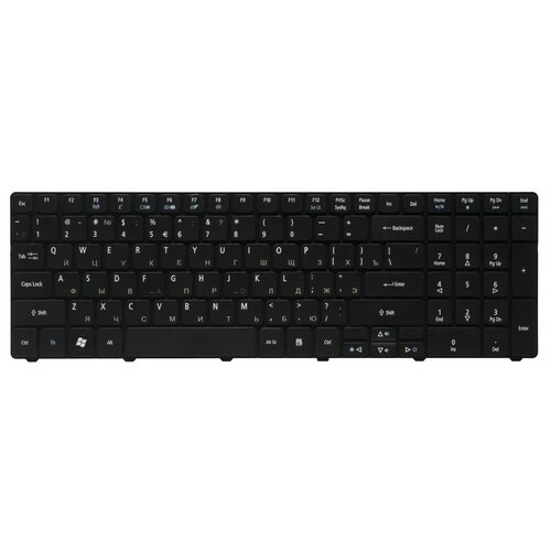Клавиатура для ноутбуков Acer Aspire 5810T 5410T 5536 5536G 5738 5739 7738 Timeline 5553G RU Black 2310₽
