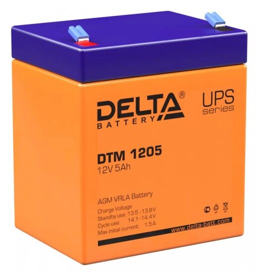 Аккумуляторная батарея DELTA Battery DTM 1205 5 А·ч