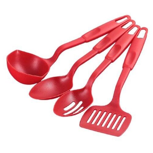 фото Набор навесок доляна радуга 130977, нейлон (4 шт.) красный