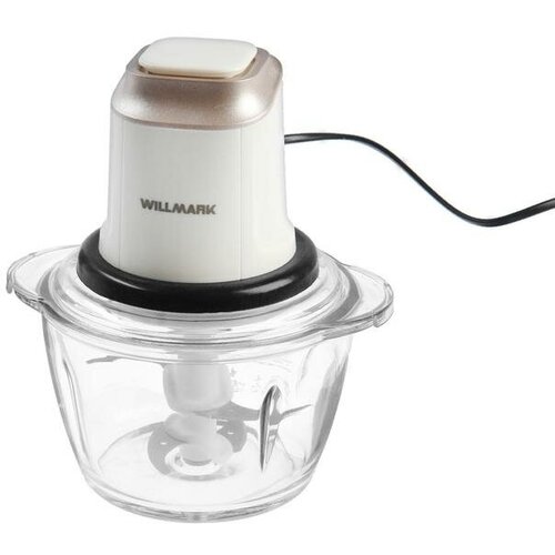 Willmark Измельчитель WILLMARK WMC-5288 стекло 400 Вт 12 л стекло цвет слоновая кость 517700₽