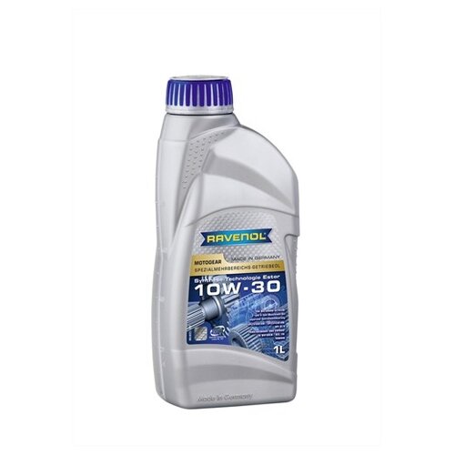 фото Масло трансмиссионное ravenol motogear sae 10w-30 gl-4, 10w-30, 1 л