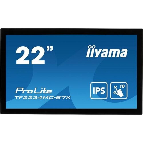 Монитор LCD 215 169 1920х1080FHD IPS nonGLARE TOUCH 350cdm2 H178V178 10001 167M 8ms VGA HDMI DP Open frame 3Y Black 6402700₽