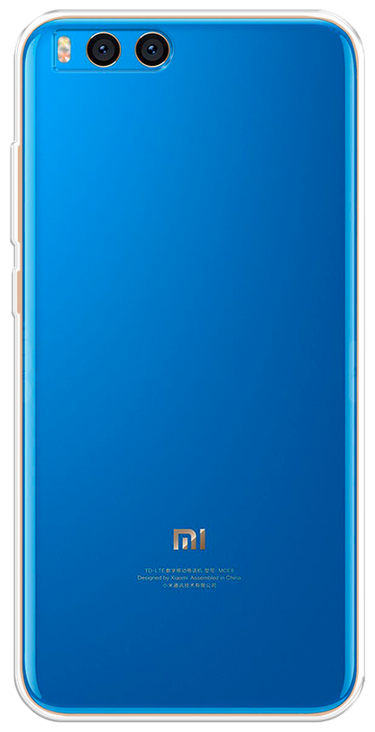 Чехол на Xiaomi Mi Note 3 / Сяоми Ми Нот 3 прозрачный