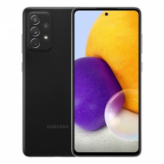 Смартфон Samsung Galaxy A72 128 Гб, Черный (SM-A725FZKDSER)