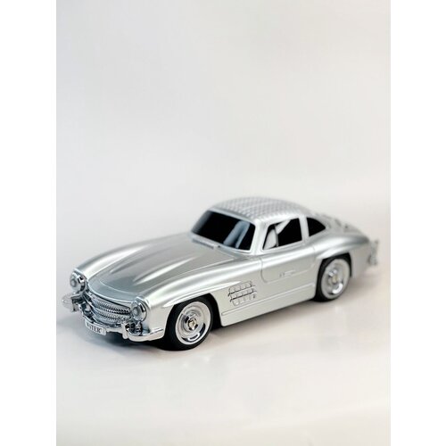 Беспроводная Bluetooth-колонка в виде ретро машины WS-300SL серебристая 209000₽