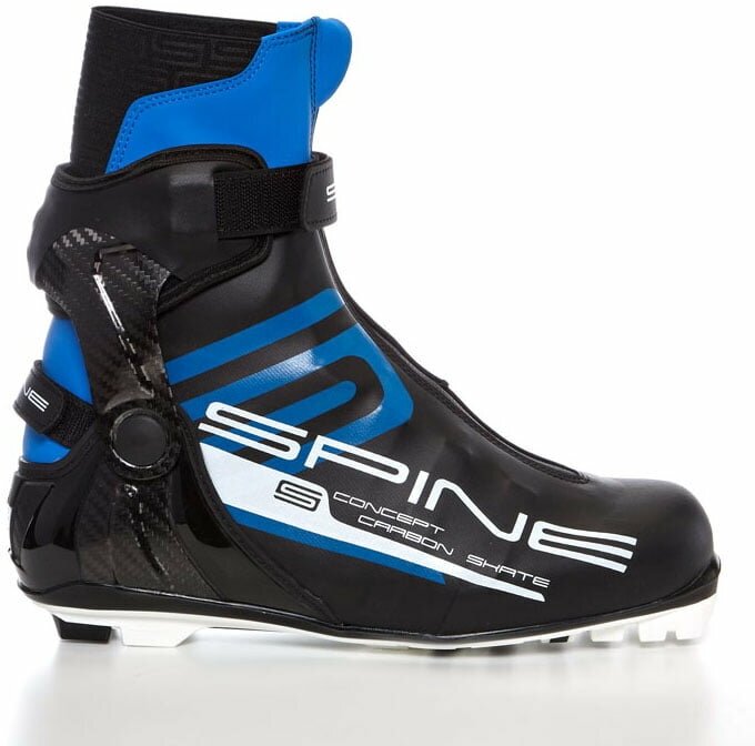 Лыжные ботинки Spine Concept Carbon Skate 298 NNN (черный/синий) 2021-2022 41 EU