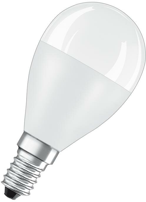 Лампа светодиодная LED 10 Вт E14 3000К 800Лм шарик 220 В (замена 75Вт) 4058075579712 LEDVANCE