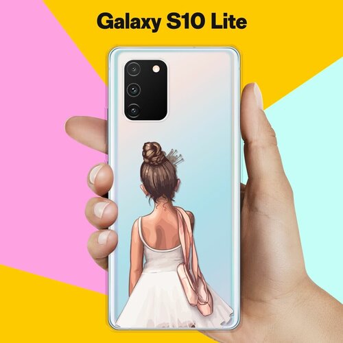 Силиконовый чехол Юная балерина на Samsung Galaxy S10 Lite силиконовый чехол юная балерина на huawei p30 lite