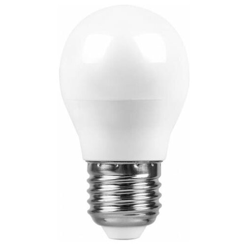 Лампа светодиодная LED 13вт Е27 белый матовый шар (SBG4513) | код 55161 | SAFFIT (70шт. в упак.)