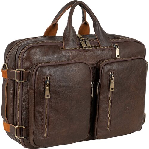 Сумка-рюкзак POLAR 6031 коричневый