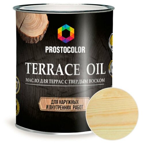 PROSTOCOLOR Масло PROSTOCOLOR для террас Бесцветный 0,75 л