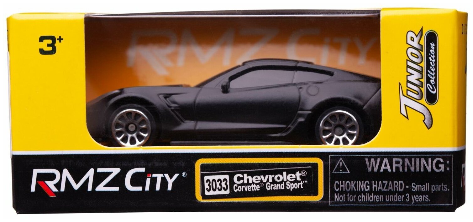 Машина Uni-Fortune RMZ City 1:64 Chevrolet Corvette C7 - фото №12