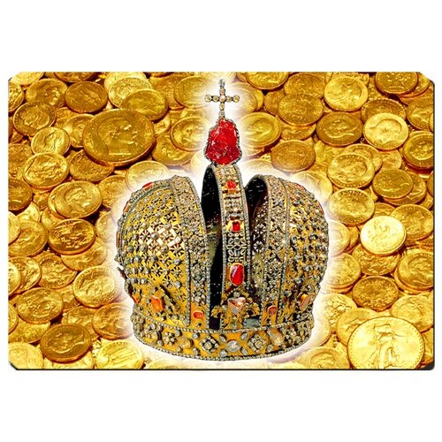 фото Игровой коврик для мыши деньги и корона drabs