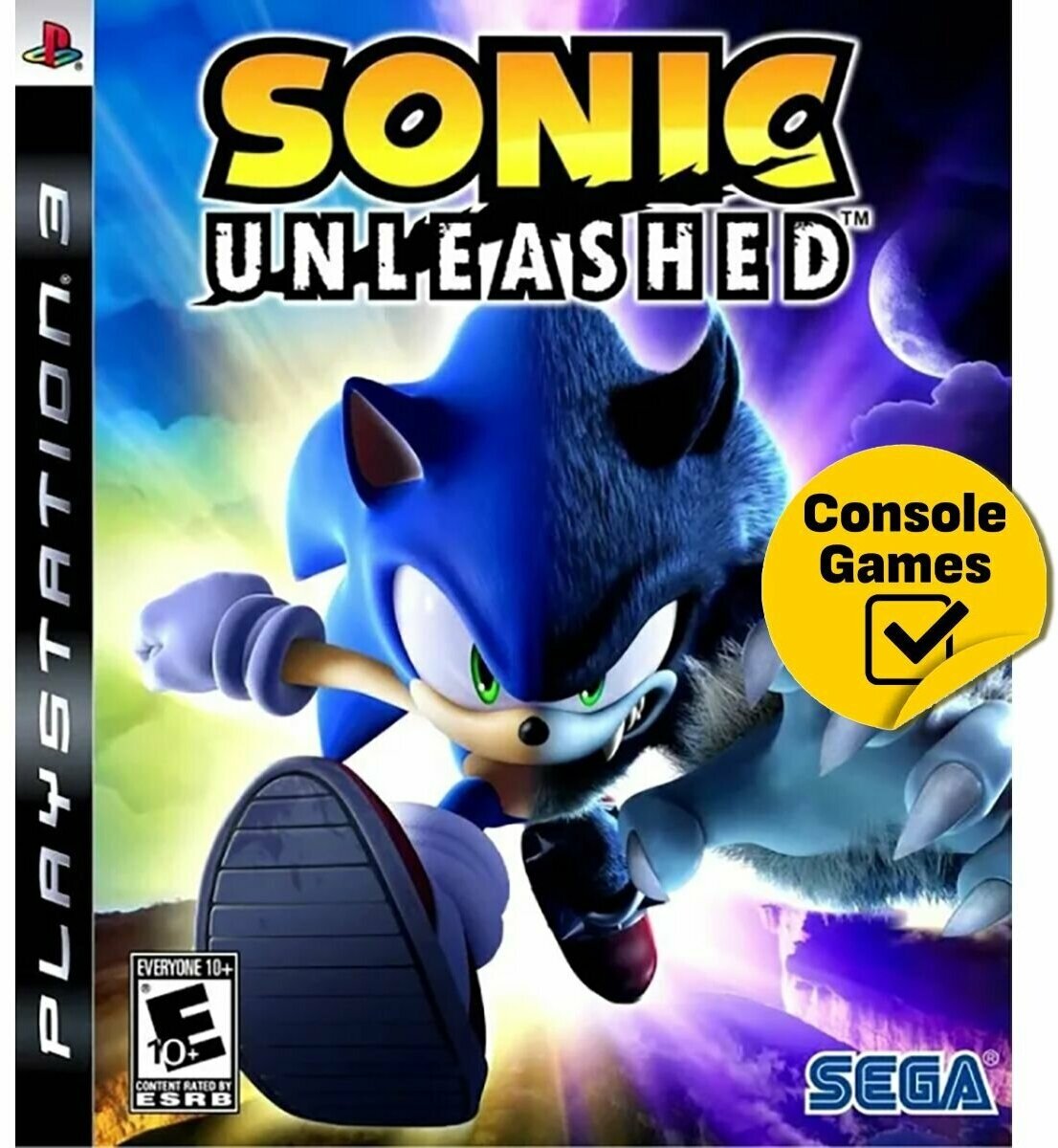 PS3 Sonic Unleashed (английская версия)