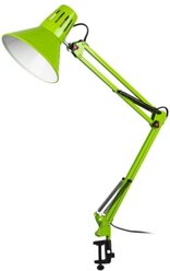 Настольный светильник ЭРА N-121-E27-40W-GR Е27 на струбцине зеленый