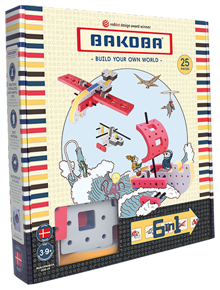 Конструктор Bakoba Box set 1 Вертолет, 25 дет.