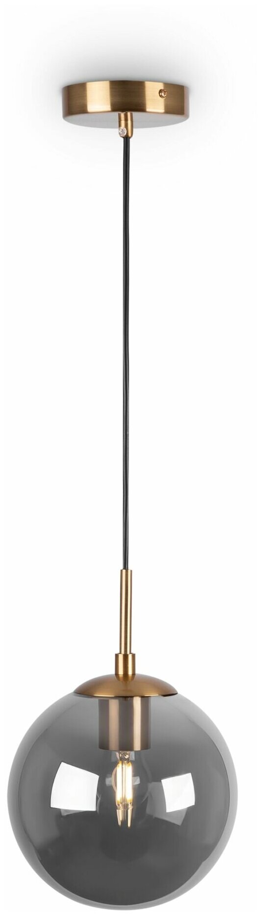 Светильник подвесной Freya Moricio FR5140PL-01GB, E27, кол-во ламп:1шт, Черный