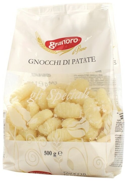 Макаронные издение GranOro Gnocchi di patate 500г - фотография № 2