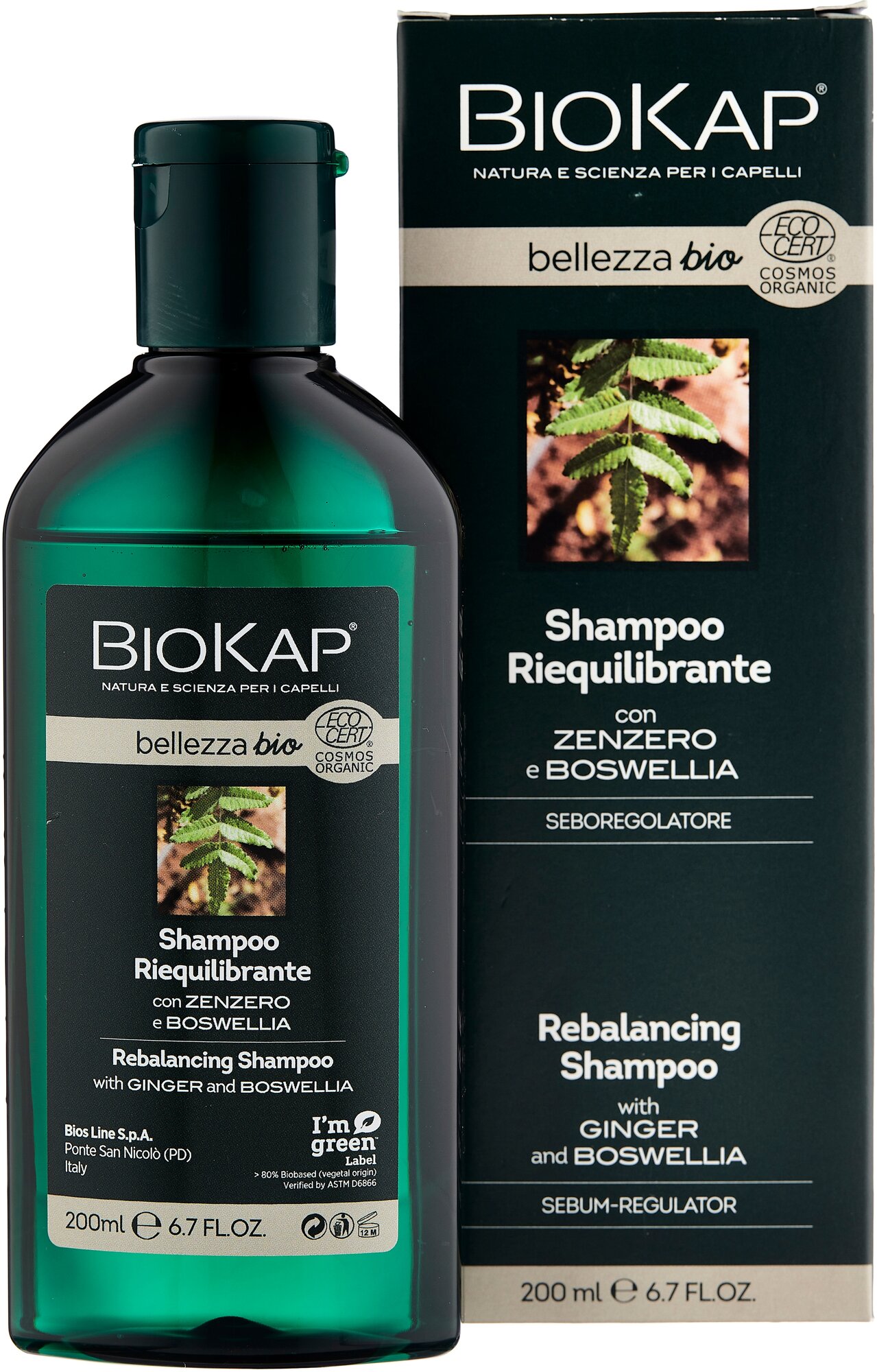 фото BioKap шампунь Rebalancing восстанавливающий для жирных волос