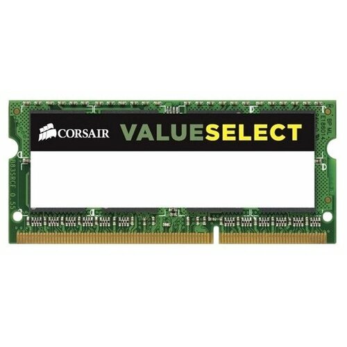 фото Оперативная память corsair ddr3l 1333 (pc 10600) sodimm 204 pin, 4 гб 1 шт. 1.35 в, cl 9, cmso4gx3m1c1333c9